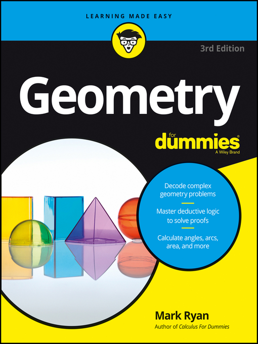 Title details for Geometry for Dummies by Mark Ryan - Available